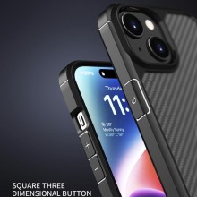 Чехол TPU+PC Line для Apple iPhone 15 Plus (6.7") – Черный