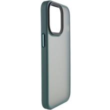 TPU+PC чохол Metal Buttons для Apple iPhone 15 Plus (6.7") – Зелений