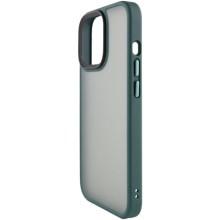 TPU+PC чохол Metal Buttons для Apple iPhone 15 Plus (6.7") – Зелений