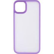 TPU+PC чохол Metal Buttons для Apple iPhone 15 Plus (6.7") – Бузковий