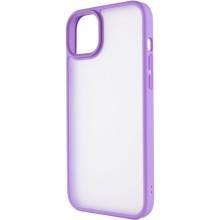 TPU+PC чохол Metal Buttons для Apple iPhone 15 Plus (6.7") – Бузковий