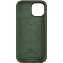 Чохол Silicone Case Full Protective (AA) with MagSafe для Apple iPhone 15 Plus (6.7") – Зелений