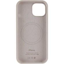 Чохол Silicone Case Full Protective (AA) with MagSafe для Apple iPhone 15 Plus (6.7") – Сірий
