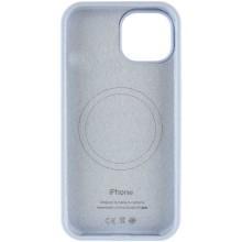 Чохол Silicone Case Full Protective (AA) with MagSafe для Apple iPhone 15 Plus (6.7") – Блакитний