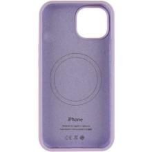 Чохол Silicone Case Full Protective (AA) with MagSafe для Apple iPhone 15 Plus (6.7") – Бузковий