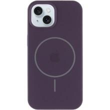Чохол Silicone Case Full Protective (AA) with MagSafe для Apple iPhone 15 Plus (6.7") – Фіолетовий