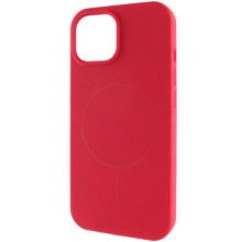 Чохол Silicone Case Full Protective (AA) NO LOGO with MagSafe для Apple iPhone 15 Plus (6.7") – Червоний