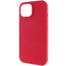 Чохол Silicone Case Full Protective (AA) NO LOGO with MagSafe для Apple iPhone 15 Plus (6.7") – Червоний