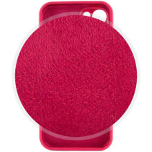 Чехол Silicone Case Full Camera Protective (AA) для Apple iPhone 15 Plus (6.7") – Красный