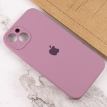Чехол Silicone Case Full Camera Protective (AA) для Apple iPhone 15 Plus (6.7") – Лиловый