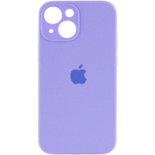 Чохол Silicone Case Full Camera Protective (AA) для Apple iPhone 15 Plus (6.7") – Бузковий