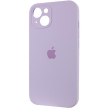 Чехол Silicone Case Full Camera Protective (AA) для Apple iPhone 15 Plus (6.7") – Сиреневый