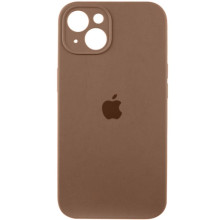 Чохол Silicone Case Full Camera Protective (AA) для Apple iPhone 15 Plus (6.7") (Коричневий)