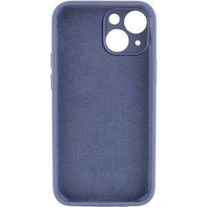 Чехол Silk Full Camera Protective (AA) NO LOGO для Apple iPhone 15 Plus (6.7") – Серый