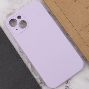 Чехол Silk Full Camera Protective (AA) NO LOGO для Apple iPhone 15 Plus (6.7") – Сиреневый