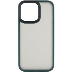 TPU+PC чохол Metal Buttons для Apple iPhone 15 Plus (6.7") (Зелений)