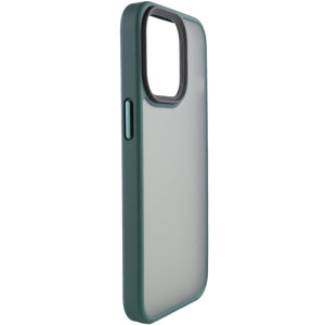 TPU+PC чохол Metal Buttons для Apple iPhone 15 Plus (6.7") – Зелений