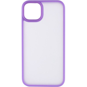 TPU+PC чохол Metal Buttons для Apple iPhone 15 Plus (6.7") – Бузковий