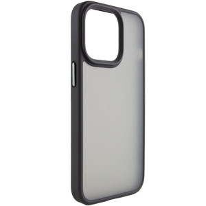 TPU+PC чохол Metal Buttons для Apple iPhone 15 Plus (6.7") – Чорний