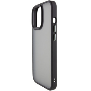 TPU+PC чохол Metal Buttons для Apple iPhone 15 Plus (6.7") – Чорний