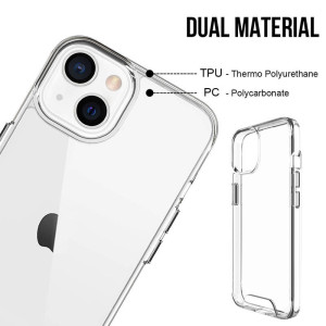 Чехол TPU Space Case transparent для Apple iPhone 15 Plus (6.7")