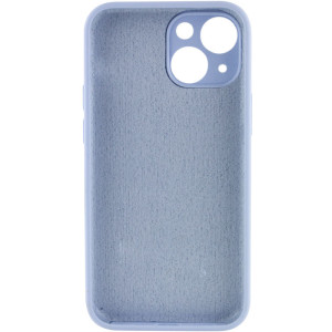 Чохол Silk Full Camera Protective (AA) NO LOGO для Apple iPhone 15 Plus (6.7") – Блакитний