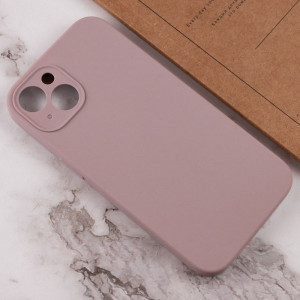Чехол Silk Full Camera Protective (AA) NO LOGO для Apple iPhone 15 Plus (6.7") – Серый