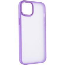 TPU+PC чохол Metal Buttons для Apple iPhone 15 Plus (6.7") – Бузковий