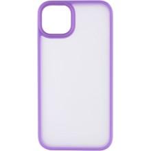 TPU+PC чохол Metal Buttons для Apple iPhone 15 Plus (6.7") – Бузковий