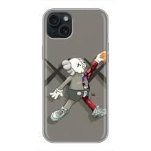 Чохли для iPhone 15 Plus - Bearbrick Louis Vuitton (PREMIUMPrint) (Беарбрік Джордан)