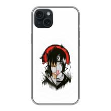 Чехлы на тему: Итачи Учиха для iPhone 15 Plus (AlphaPrint)