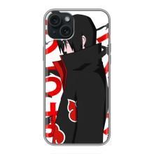Чехол Итачи Учиха дляАйфон 15 Плюс (AlphaPrint) – Учиха Итачи