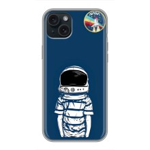 Чохол NASA для iPhone 15 Plus (AlphaPrint) (Хлопчик в шоломі)