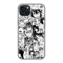 Анимешный чехол для iPhone 15 Plus (Ahegao manga)