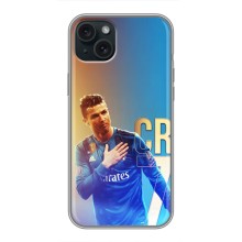 Чехол Криштиану Роналду для iPhone 15 Plus (AlphaPrint) (CR7 Real)