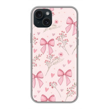 Чехол банты для iPhone 15 Plus