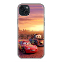 Силиконовый чехол Маквин для iPhone 15 Plus – Маквин и Сырник