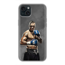 Чехол с картинкой Александр Усик для iPhone 15 Plus – Олександр Усик