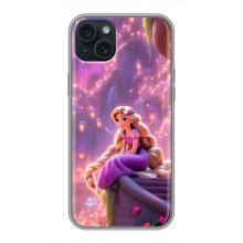 Чехол Рапунцель для iPhone 15 Plus (Рапунцель в замке)