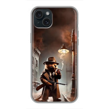 Чехол с мемами тралалело тралала для iPhone 15 Plus – Бобрито бандито