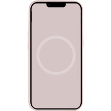 Чохол Silicone case (AAA) full with Magsafe and Animation для Apple iPhone 15 Pro Max (6.7") – Рожевий
