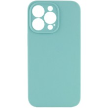 Чехол Silicone Case Full Camera Protective (AA) NO LOGO для Apple iPhone 15 Pro Max (6.7") – Бирюзовый