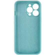 Чохол Silicone Case Full Camera Protective (AA) NO LOGO для Apple iPhone 15 Pro Max (6.7") – Бірюзовий