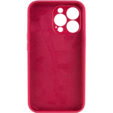 Чехол Silicone Case Full Camera Protective (AA) NO LOGO для Apple iPhone 15 Pro Max (6.7") – Красный