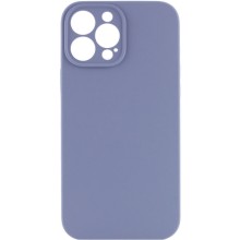 Чехол Silicone Case Full Camera Protective (AA) NO LOGO для Apple iPhone 15 Pro Max (6.7") – Серый