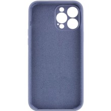 Чехол Silicone Case Full Camera Protective (AA) NO LOGO для Apple iPhone 15 Pro Max (6.7") – Серый