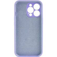 Чохол Silicone Case Full Camera Protective (AA) NO LOGO для Apple iPhone 15 Pro Max (6.7") – Бузковий