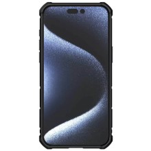 TPU+PC чехол Nillkin CamShield Armor (шторка на камеру) для Apple iPhone 15 Pro Max (6.7") – Зеленый