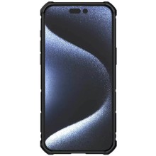 TPU+PC чехол Nillkin CamShield Armor (шторка на камеру) для Apple iPhone 15 Pro Max (6.7") – Черный