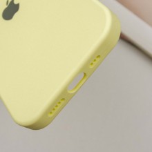 Чехол Silicone Case Full Protective (AA) для Apple iPhone 15 Pro Max (6.7") – Желтый